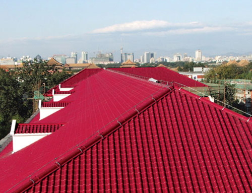 樹(shù)脂瓦工程案例